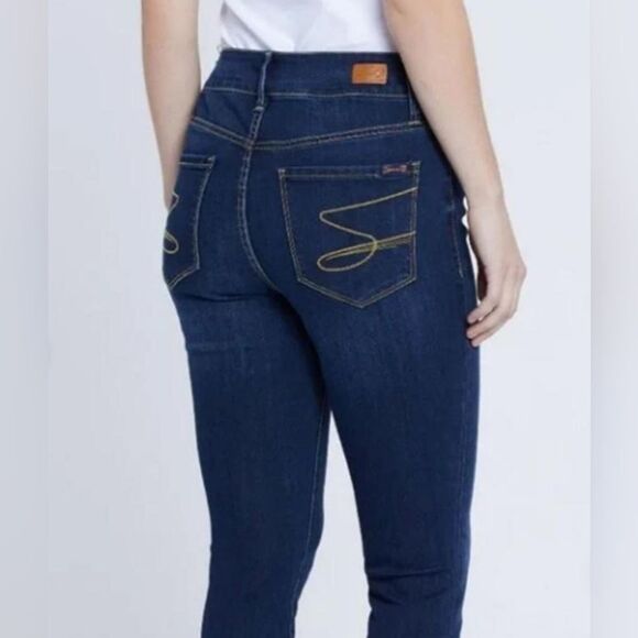 Seven7 Tummyless Skinny Jeans - Picture 4 of 7